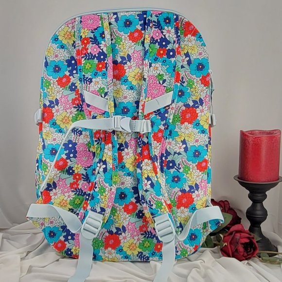 Essential Expandable Backpack in "Far Out Floral" print NWT - Picture 2 of 4